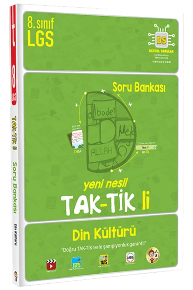 Tonguç 8.Sınıf Din Kültürü ve Ahlak Bilgisi Taktikli Soru Bankası