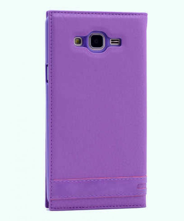Galaxy On7 Kılıf Zore Elite Kapaklı Kılıf - 3