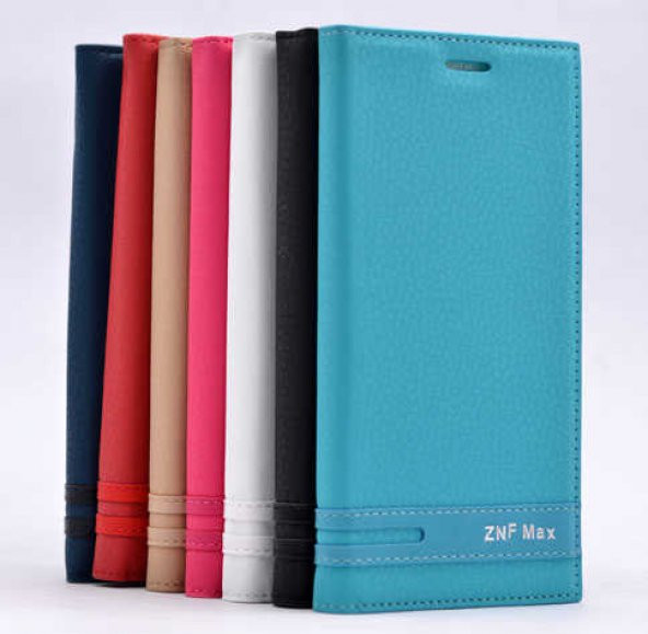 Asus Zenfone Max ZC550KL Kılıf Zore Elite Kapaklı Kılıf - 4