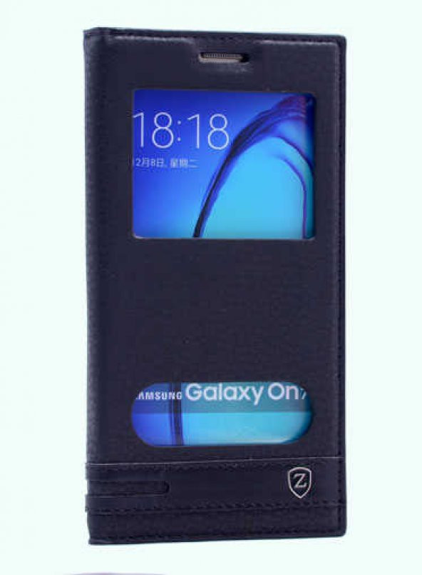 Galaxy On7 Kılıf Zore Elite Kapaklı Kılıf - 11