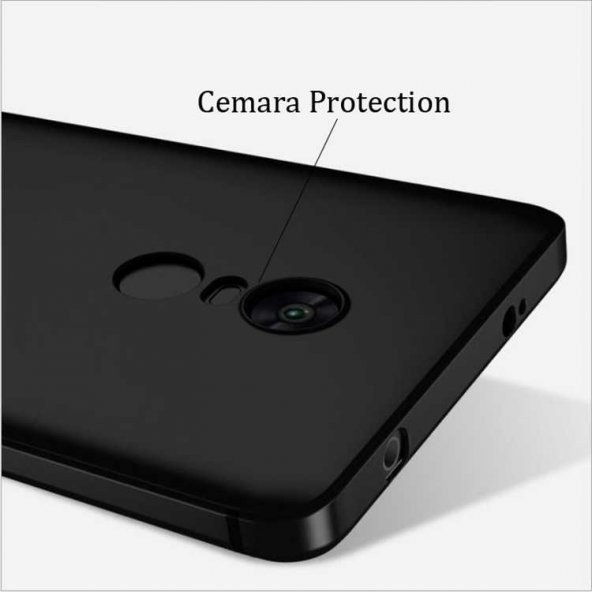 Xiaomi Redmi Note 4 Kılıf Zore İmax Silikon Kamera Korumalı - 5