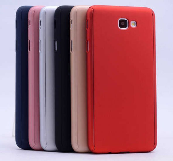 Galaxy J5 Prime Kılıf Zore 360 3 Parçalı Rubber Koruma - 3