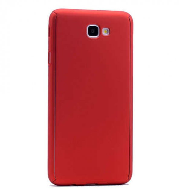 Galaxy J5 Prime Kılıf Zore 360 3 Parçalı Rubber Koruma - 8