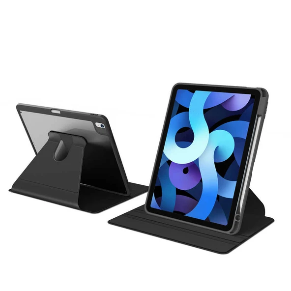 Apple iPad Air 11 2025 M3 Kılıf Zore Nayn Dönebilen Standlı Kılıf - 8