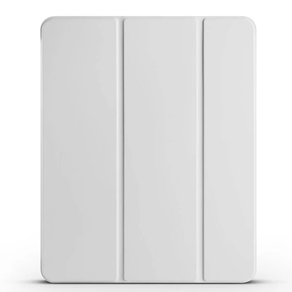 Apple iPad Air 13 2025 M3 Zore Smart Cover Kalem Bölmeli Standlı 1-1 Kılıf - 8