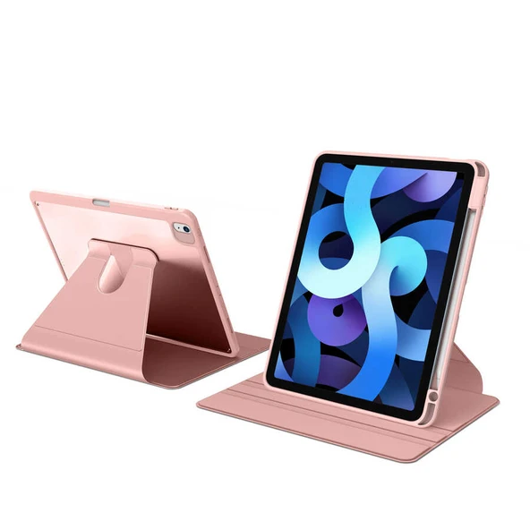 Apple iPad Air 11 2025 M3 Kılıf Zore Nayn Dönebilen Standlı Kılıf - 9