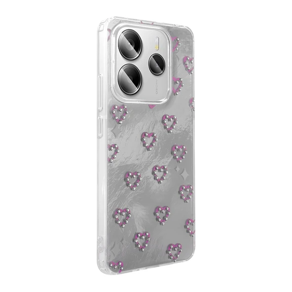 Xiaomi Redmi Note 14 5G Kılıf Kamera Korumalı Figürlü Zore Ponti Silikon Kapak - 10