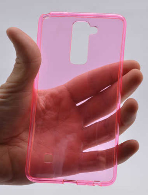 LG Stylus 2 Kılıf Zore Ultra İnce Silikon Kapak 0.2 mm - 4