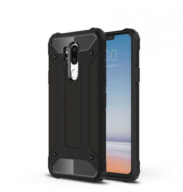 LG G7 Kılıf Zore Crash Silikon Kapak - 4