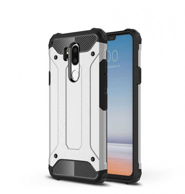 LG G7 Kılıf Zore Crash Silikon Kapak - 9