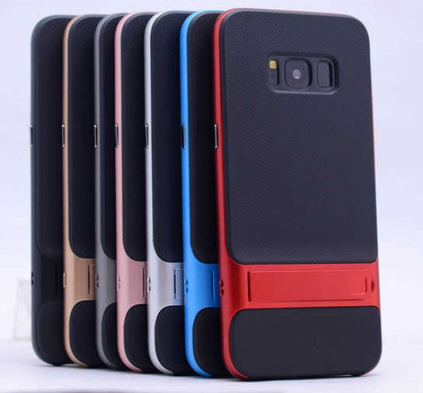 Galaxy S8 Kılıf Zore Standlı Verus Kapak - 5