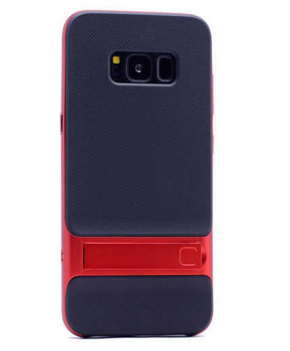 Galaxy S8 Kılıf Zore Standlı Verus Kapak - 8