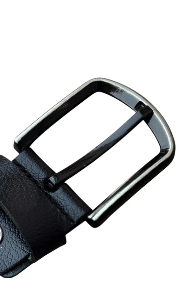 Siyah Yedek Kemer Tokası Hakiki Deri Vidalı - Resim 3