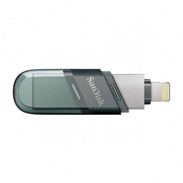 SanDisk iXpand Flip 128GB iPhone Usb Bellek SDIX90N-128G-GN6NE - Resim 2