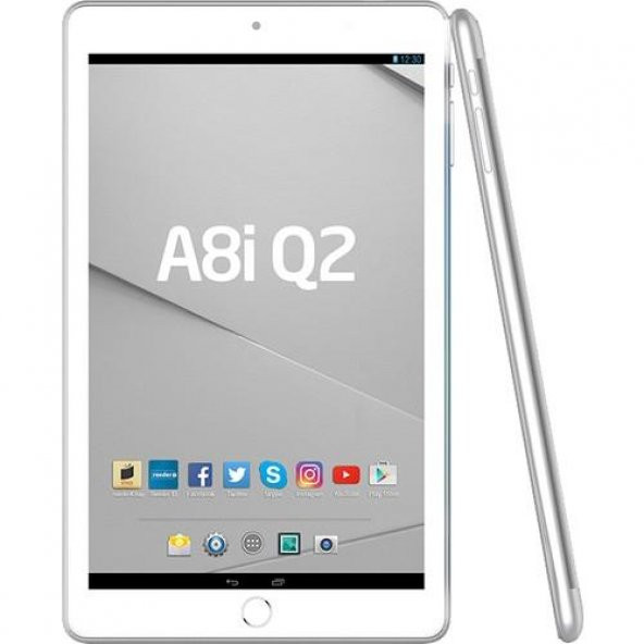 Reeder A8i Q2 16GB 8" IPS Tablet - Gümüş VİTRİN