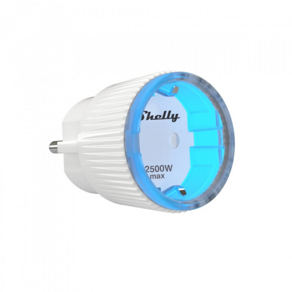 Shelly Plug S Akıllı WiFi Priz 2500W, Google Assistan ve Amazon Alexa ile çalışır. Uzaktan kontrol edilebilir. - 2