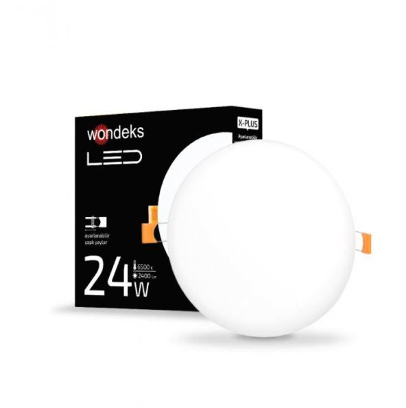 2400 LM IP40 X-PLUS 24W BEYAZ PANELLIGHT 60-150 MM AYARLANABİLİR WONDEKS