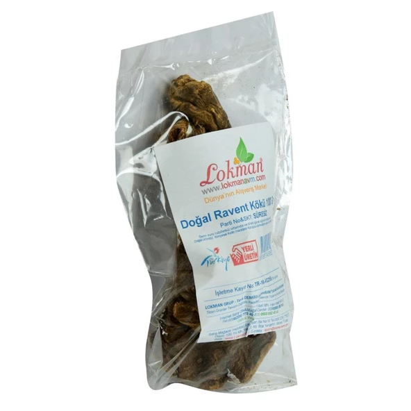 Doğal Saf Ravent Kökü 1.Kalite Rhubarb 100GR - 4