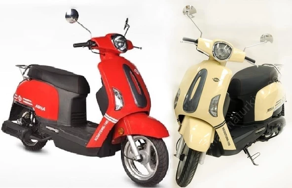 ASYA SCOOTÜRK 100 SCOOTER ÖN AMORTİSÖR TAKIMI - Resim 3