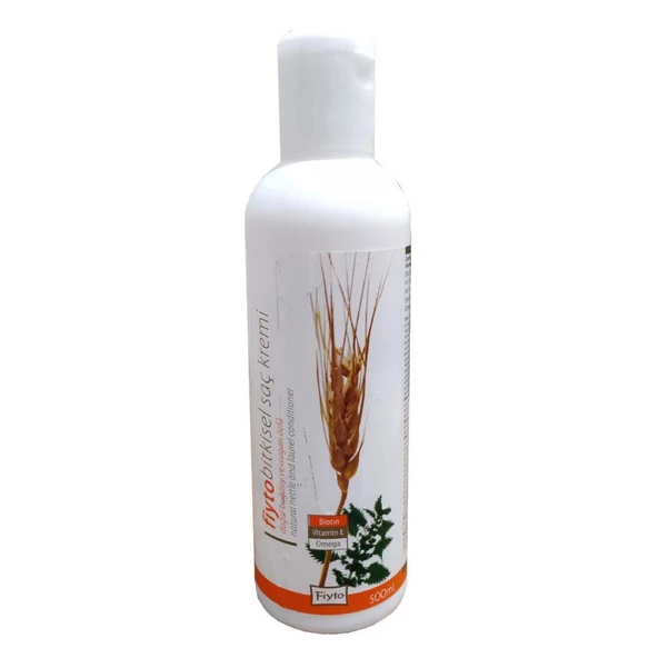 Fiyto Buğday Isırgan Özlü Bitkisel Saç Kremi Biotin E Vit 500ML - 4