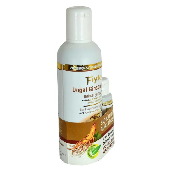 Fiyto Doğal Ginseng Özlü Bitkisel Şampuanı 500 ML - 3