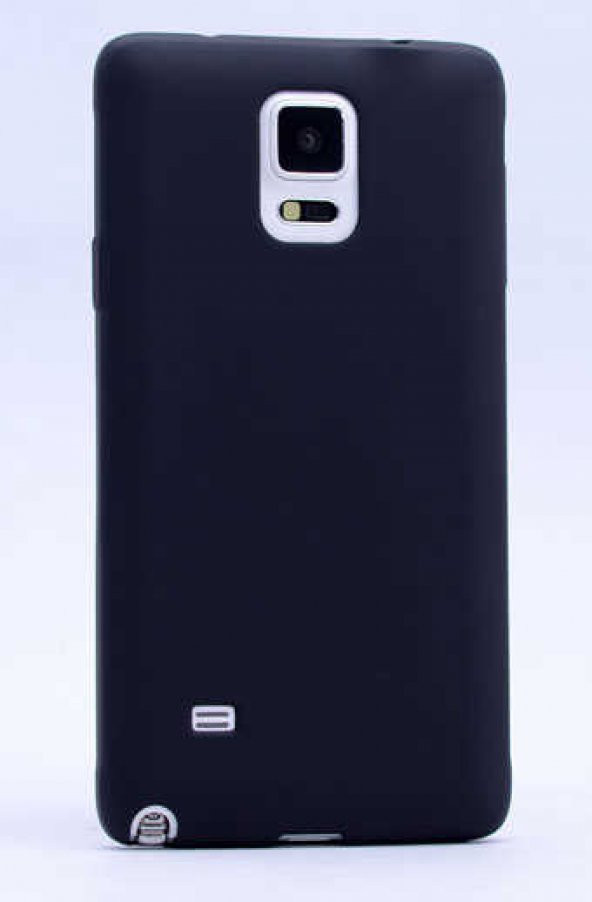 Samsung Galaxy Note 4 - Kılıf Mat Renkli Esnek Premier Silikon Kapak