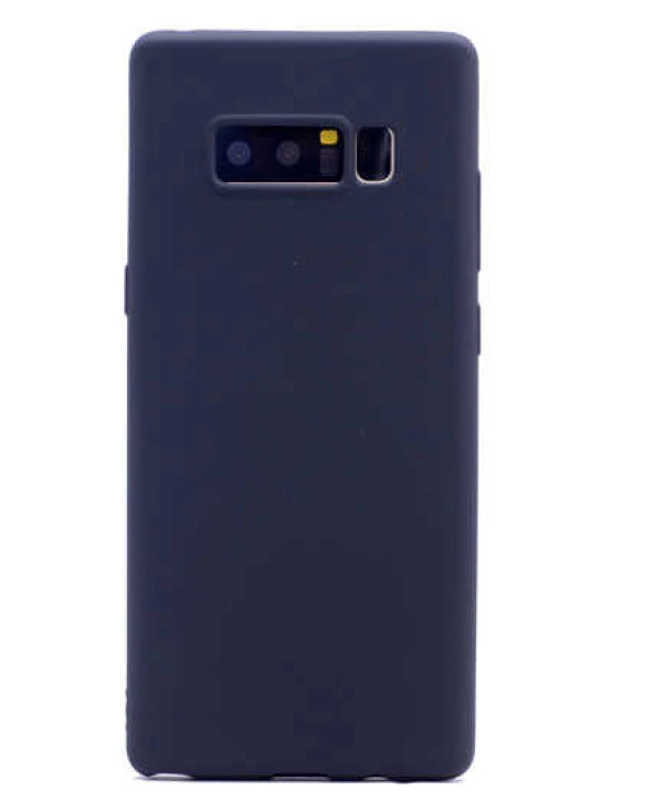 Samsung Galaxy Note 8 - Kılıf Mat Renkli Esnek Premier Silikon Kapak