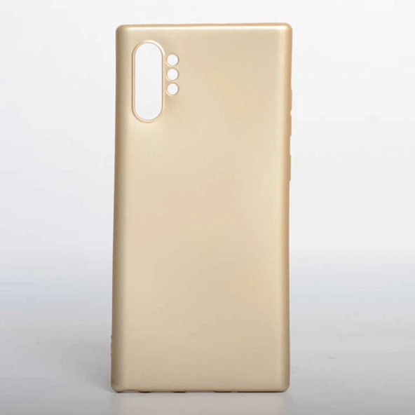 Samsung Galaxy Note 10 Plus - Kılıf Mat Renkli Esnek Premier Silikon Kapak
