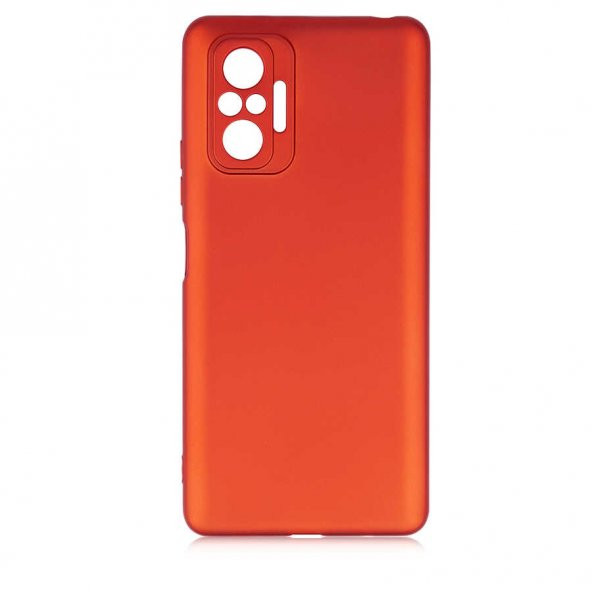 Xiaomi Redmi Note 10 Pro - Kılıf Mat Renkli Esnek Premier Silikon Kapak