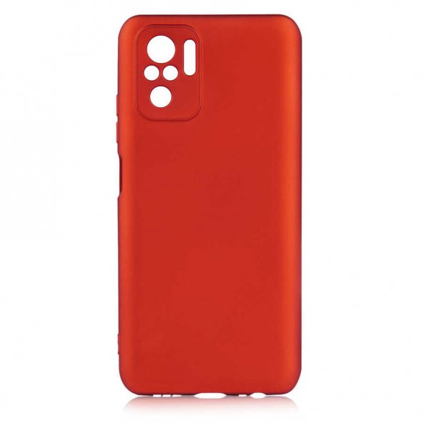 Xiaomi Redmi Note 10S - Kılıf Mat Renkli Esnek Premier Silikon Kapak