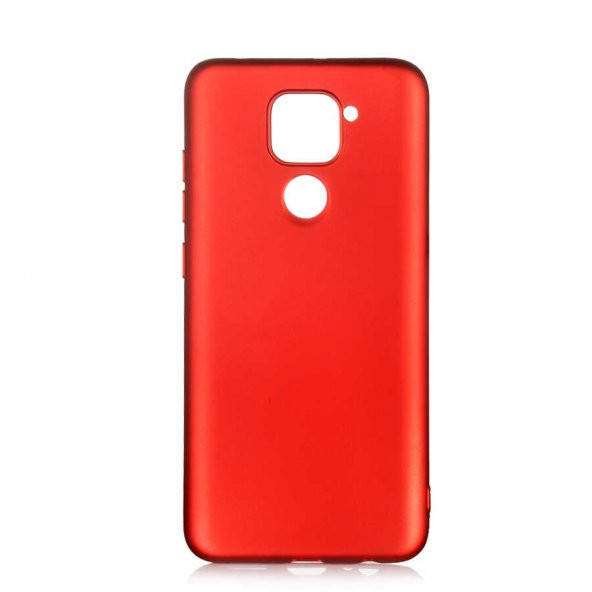 Xiaomi Redmi Note 9 - Kılıf Mat Renkli Esnek Premier Silikon Kapak