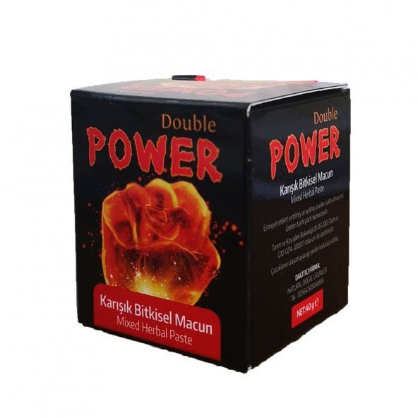 Double Power Karışık Bitkisel Macun 240 Gr