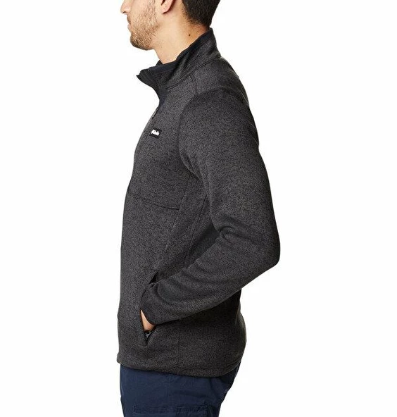 Columbia Sweater Weather™ Erkek Tam Fermuarlı Polar Üst AO9710-010 - Resim 3