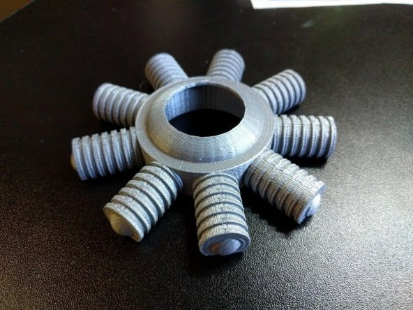 Rc Uçakları 9 Silindir İçin Radyal Motor Kukla Plastik Aparat