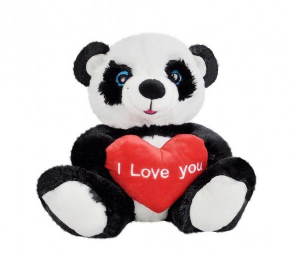 Panda 29 cm Pelüş Oyuncak Sevgiliye Hediye