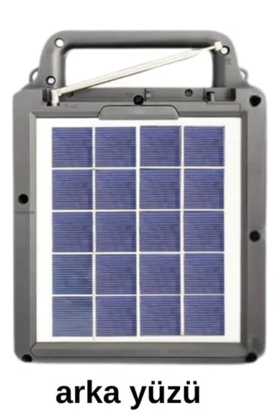 Everton RT-913 Solar Şarjlı Aydınlatma ve Müzik Seti - 3