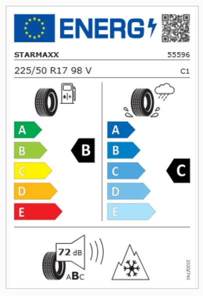 Starmaxx Maxx Out ST582 225/50R17 98V RF M+S 3PMSF Oto 4 Mevsim Lastiği (Üretim Yılı: 2025) - Resim 2