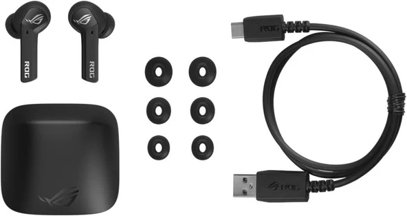 Asus ROG Cetra TWS Siyah Kulak İçi Bluetooth Oyuncu Kulaklığı Teşhir - 4