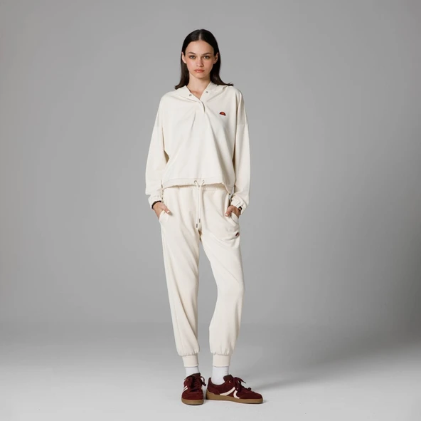 Ellesse Kadın Kırık Beyaz Modal Eşofman Altı EF215 - 2