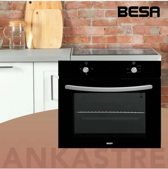 BESAF-61 BESA SİYAH ANKASTRE FIRIN