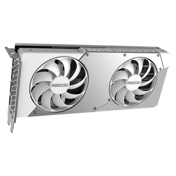 Inno3D GeForce RTX 5070 Twin x2 OC 12GB 192 Bit GDDR7 Beyaz Ekran Kartı - 2