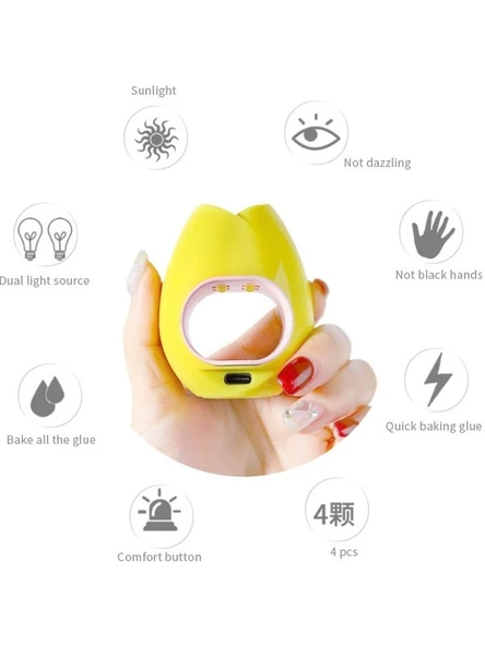 Farissu LED Tırnak Kurutma Lambası - Hızlı Kuruma ve Çok Fonksiyonlu Tırnak Bakımı - 5