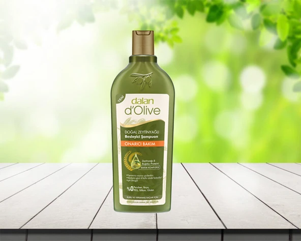 Dalan Dolive Onarıcı Bakım Zeytinyağlı Besleyici Şampuan 400 ML