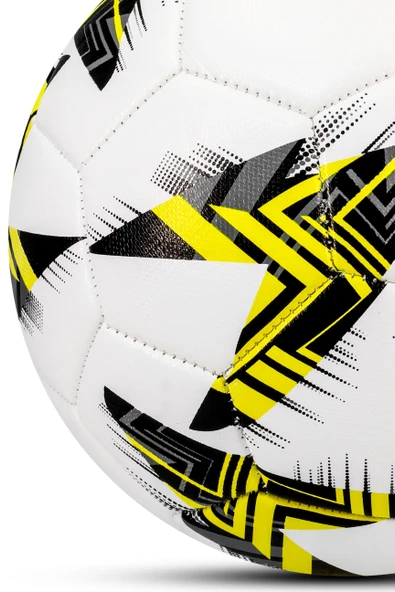Telvesse Futbol Topu Europe Ligi Pompalı Set Dayanıklı Sert Zemin Halı Saha Futbol Topu Sarı 100 - 7