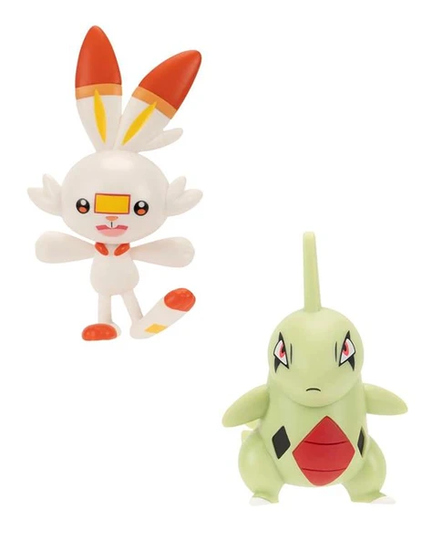 Pokemon Sürpriz Saldırı Oyunu Lavitar ve Scorbunny Seti PKW3653 - 3