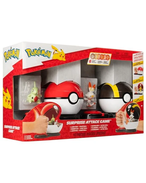Pokemon Sürpriz Saldırı Oyunu Lavitar ve Scorbunny Seti PKW3653