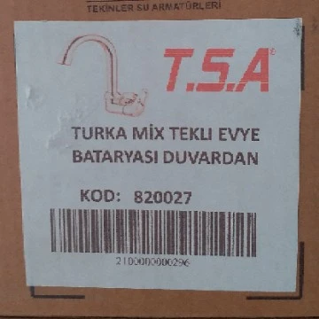 T.S.A. Tekli Evye Bataryası Duvardan - 2