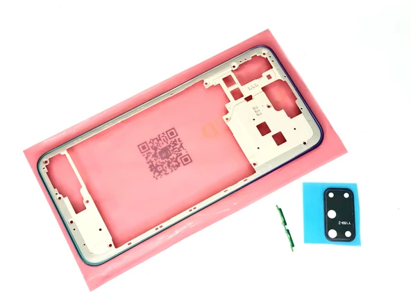 Oppo A52 Uyumlu FULL KASA Arka Kapak Batarya Kapağı - MAVİ - Resim 2