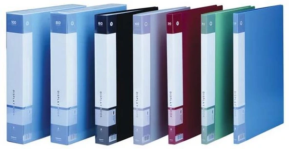 Kraf Sunum Dosyası A4 40'Lı Mavi - 4