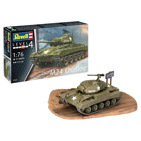 Revell 1:76 M24 Chaffee